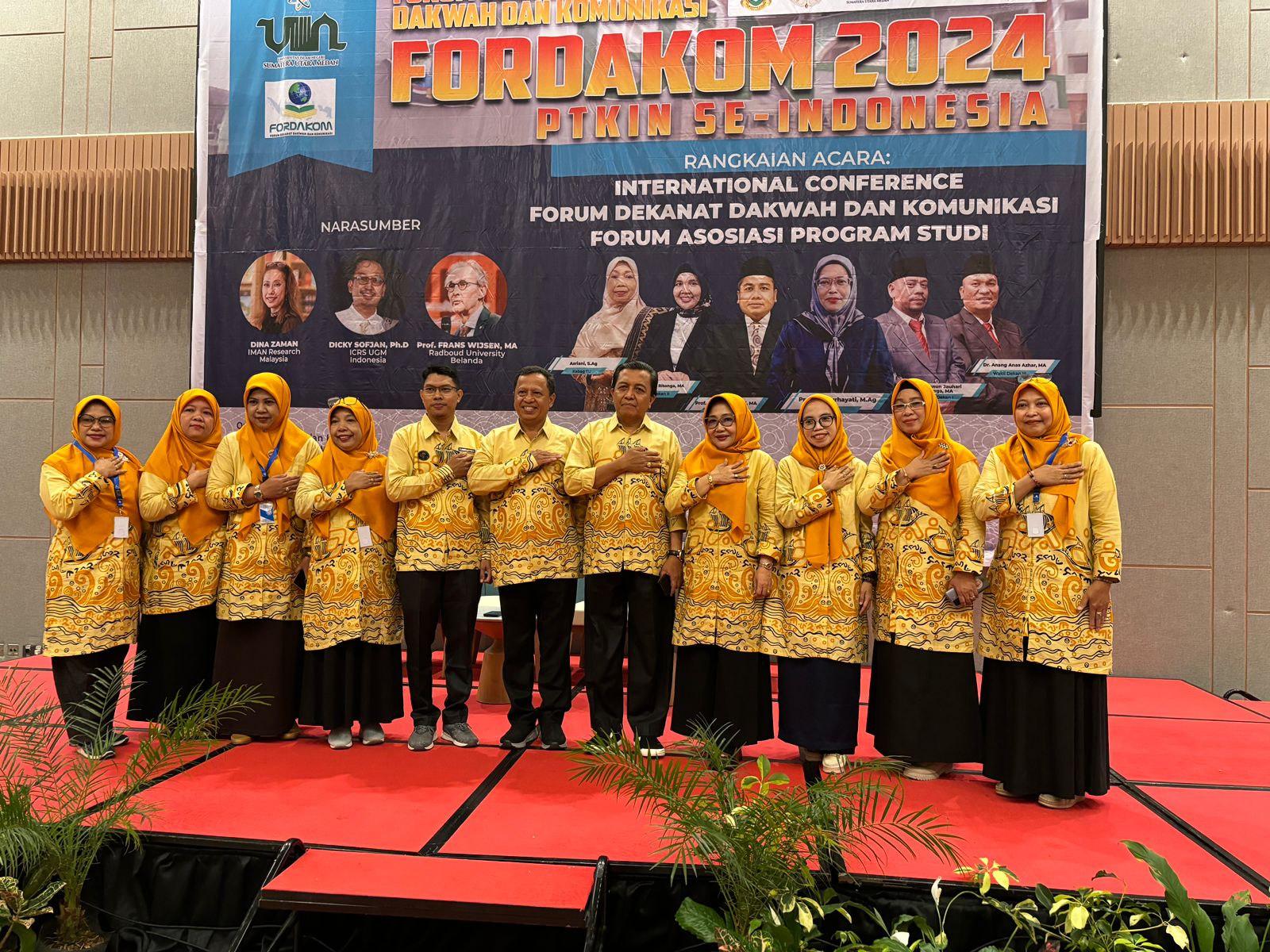 Pimpinan Fakultas dan Prodi Ikuti Fordakom di Medan